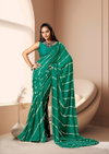 Amrita Vol 1 By Kashvi Dull Moss Printed Wholesale Leheriya Sarees In India

